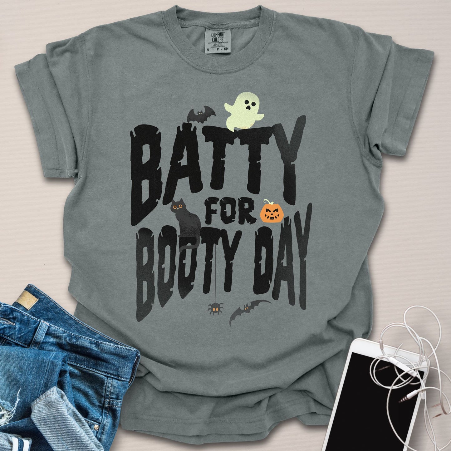 Batty For Booty Day Halloween Shirt