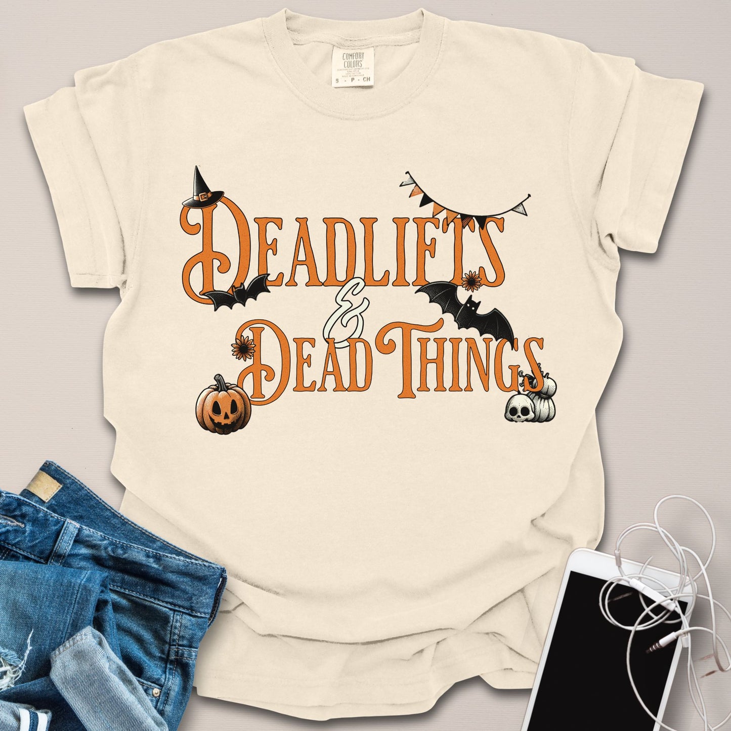 Deadlifts & Dead Things Halloween Shirt