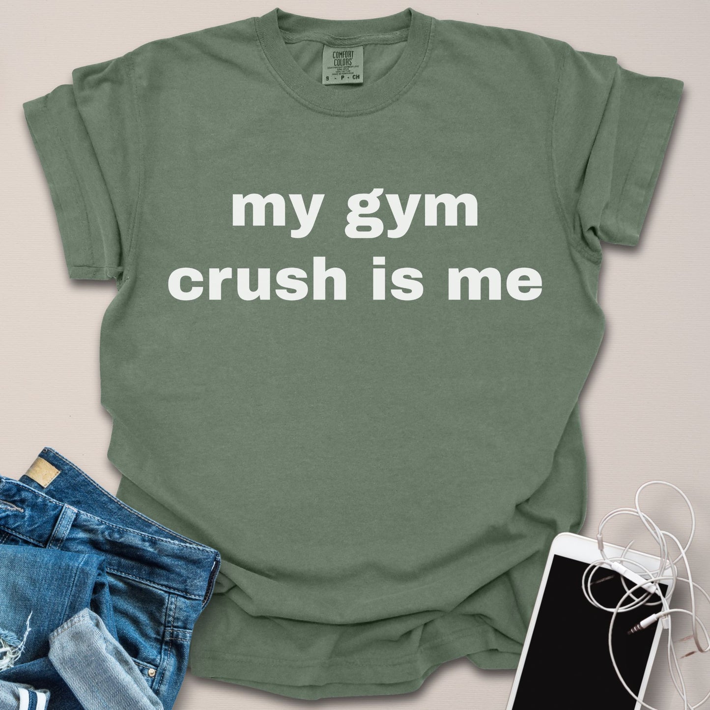 My Gym Crush Is Me Shirt