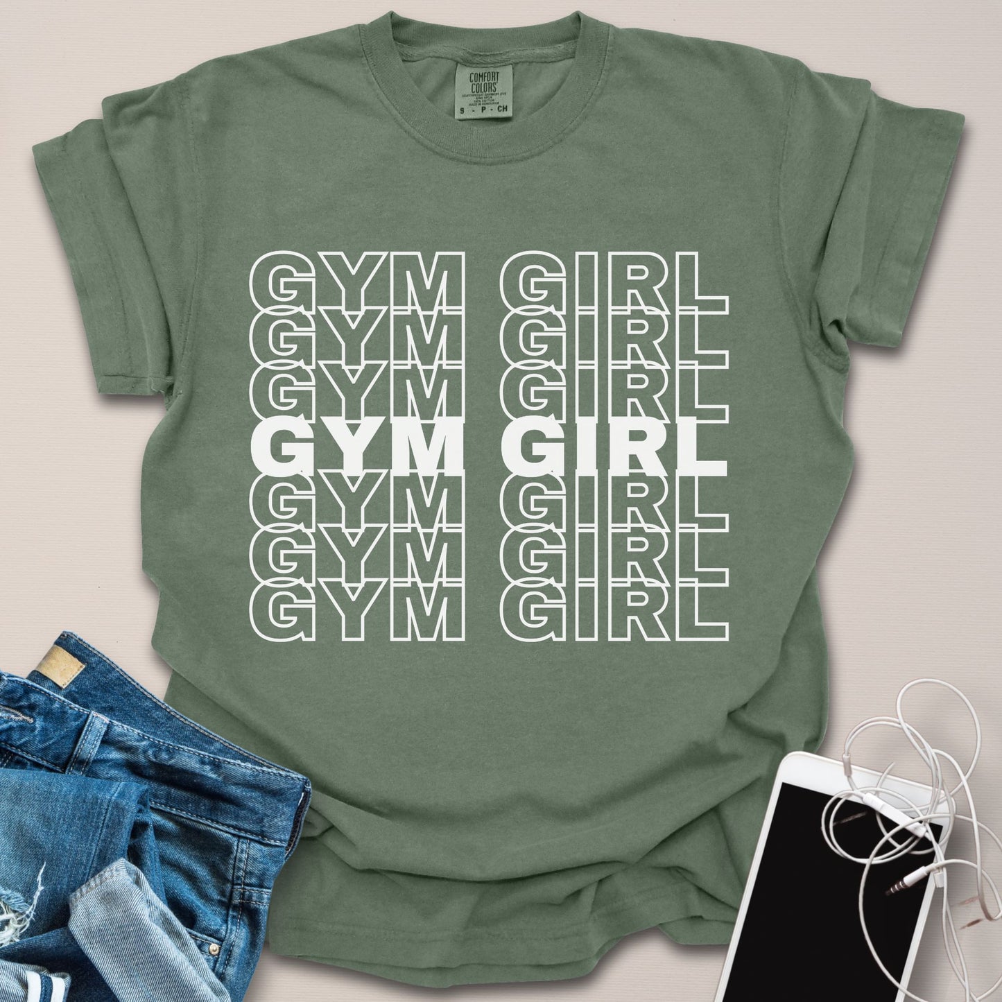 Gym Girl Repeat Shirt