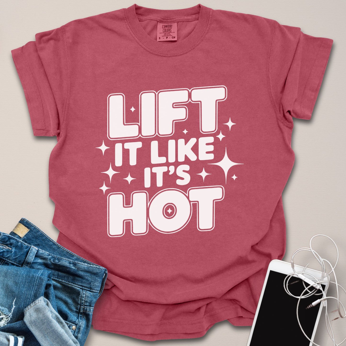 Lift It Like It's Hot Gym Shirt