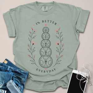 1% Better Floral Shirt