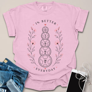1% Better Floral Shirt