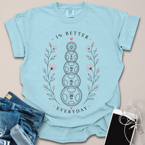 1% Better Floral Shirt