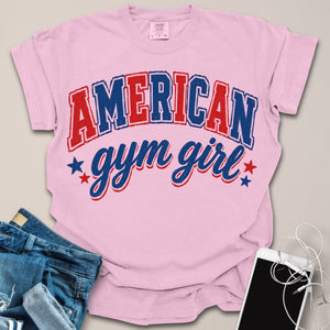 American Gym Girl Varsity Shirt