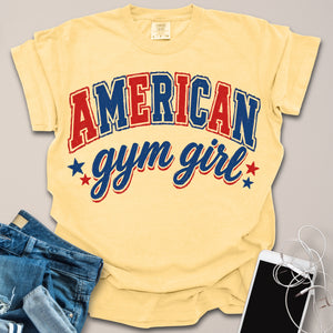 American Gym Girl Varsity Shirt