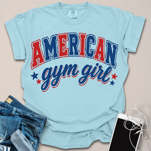 American Gym Girl Varsity Shirt