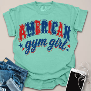 American Gym Girl Varsity Shirt