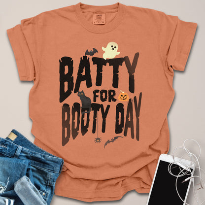 Batty For Booty Day Halloween Shirt