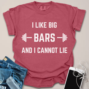 I Like Big Bars & I Can't Lie Funny Gym Shirt