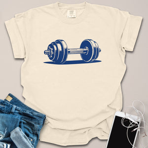 Blue Dumbbell Vintage Shirt