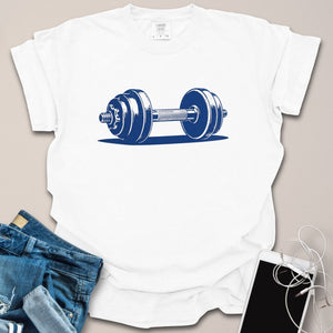 Blue Dumbbell Vintage Shirt