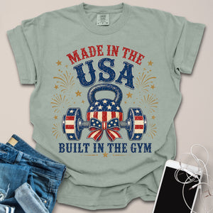 Built in the Gym Fireworks Shirt