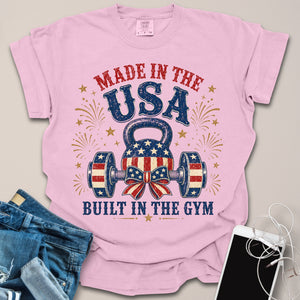 Built in the Gym Fireworks Shirt