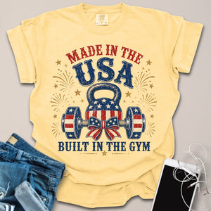 Built in the Gym Fireworks Shirt