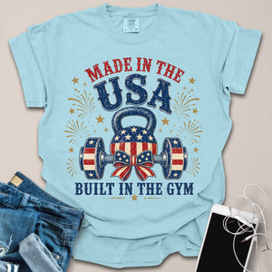 Built in the Gym Fireworks Shirt