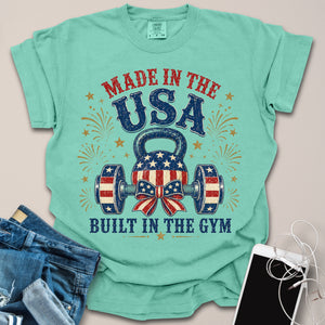 Built in the Gym Fireworks Shirt