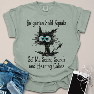 Bulgarian Distressed Cat Shirt