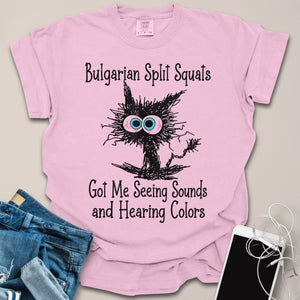 Bulgarian Distressed Cat Shirt