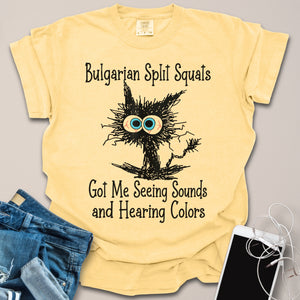 Bulgarian Distressed Cat Shirt
