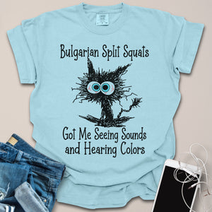 Bulgarian Distressed Cat Shirt