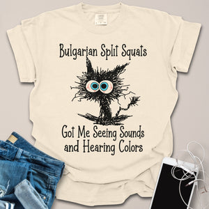 Bulgarian Distressed Cat Shirt