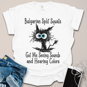 Bulgarian Distressed Cat Shirt