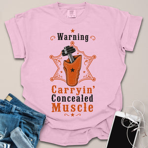 Carrying Concealed Muscle Western Shirt