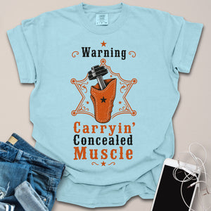 Carrying Concealed Muscle Western Shirt