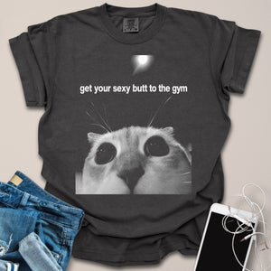 Cat Motivational Meme Shirt - Pepper