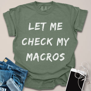 Check My Macros Shirt