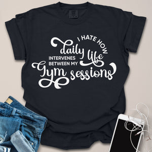 Life Intervenes Text Shirt
