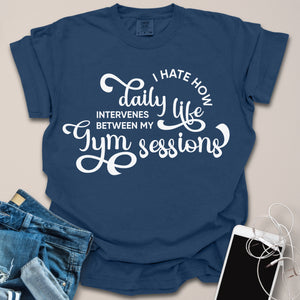Life Intervenes Text Shirt
