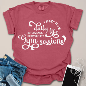 Life Intervenes Text Shirt