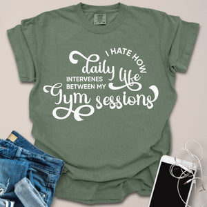 Life Intervenes Text Shirt