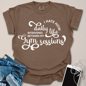 Life Intervenes Text Shirt