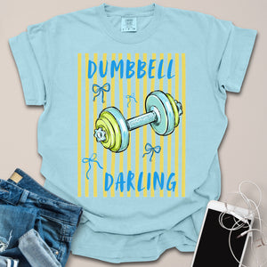 Dumbbell Darling Stripes Summer Shirt