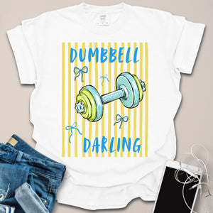 Dumbbell Darling Stripes Summer Shirt