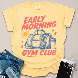 Early Morning Gym Club Soft Vintage Shirt