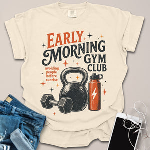 Early Morning Gym Club Vintage Shirt