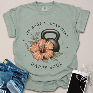 Fit Body Floral Shirt