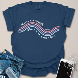 Fitness Lifestyle Wave Shirt