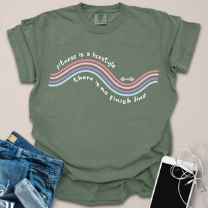 Fitness Lifestyle Wave Shirt