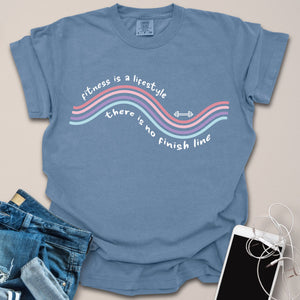 Fitness Lifestyle Wave Shirt