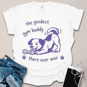Goodest Gym Buddy Dog Lover Shirt