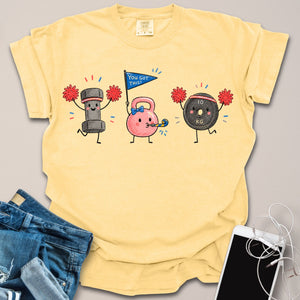 Gym Elements Cheering Doodle Shirt