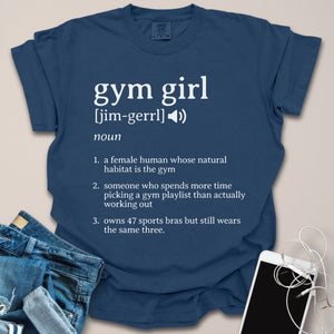 Gym Girl Definition Shirt