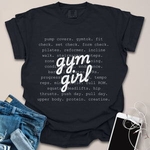 Gym Girl Favorite Word Tee