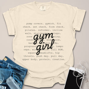 Gym Girl Favorite Word Tee