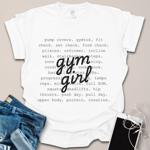 Gym Girl Favorite Word Tee